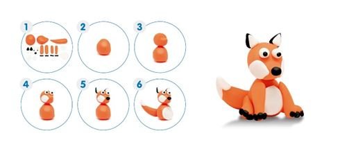 PACK DE 10 BOTES PLASTILINA BLANDA XL MILÁN SOFT DOUGH, BASIC COLOURS. - Imagen 2