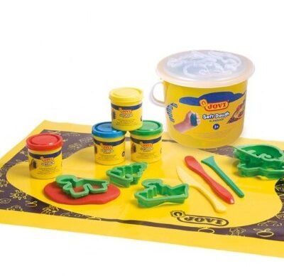 CUBO PLASTILINA BLANDA+ACCESORIOS JOVI BLANDIVER